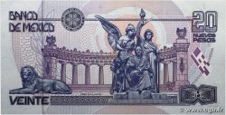 20 Nuevos Pesos MEXIQUE  1992 P.100 pr.NEUF