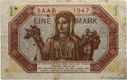 1 Mark SARRE FRANCE  1947 VF.44.01 TB+