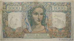 1000 Francs MINERVE ET HERCULE Numéro radar FRANCIA  1949 F.41.26 BC
