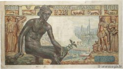 1000 Francs DÉESSE DÉMÉTER FRANCE  1942 F.40.14 F
