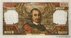 100 Francs CORNEILLE FRANCE  1970 F.65.33
