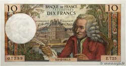10 Francs VOLTAIRE FRANCE  1971 F.62.53