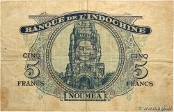 5 Francs NOUVELLE CALÉDONIE  1944 P.48 S