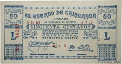 50 Centavos MEXIQUE  1914 PS.0527a