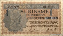 1 Gulden SURINAM  1954 P.108a