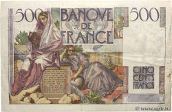 500 Francs CHATEAUBRIAND FRANCE  1953 F.34.13a VF-