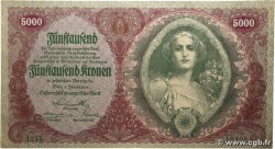 5000 Kronen AUTRICHE  1922 P.079