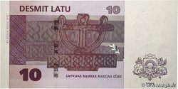 10 Latu LATVIA  2000 P.50 UNC-