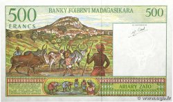 500 Francs - 100 Ariary MADAGASCAR  1994 P.075a UNC