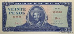 20 Pesos CUBA  1971 P.105a