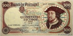 500 Escudos PORTUGAL  1966 P.170a