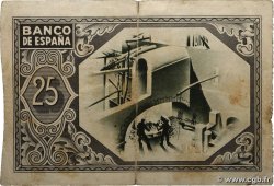 25 Pesetas ESPAGNE Bilbao 1937 PS.563g pr.TTB