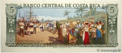 5 Colones COSTA RICA  1990 P.236e pr.NEUF