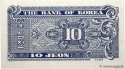 10 Jeon CORÉE DU SUD  1962 P.28a NEUF