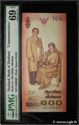100 Baht Commémoratif THAILAND  2004 P.111 ST