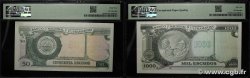 50 et 1000 Escudos Lot MOZAMBIQUE  1976 P.116r et P.119r pr.NEUF