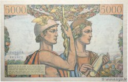 5000 Francs TERRE ET MER FRANCE  1952 F.48.07 TTB
