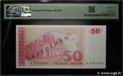 500 Denari Spécimen MACEDONIA DEL NORD  1993 P.11s FDC