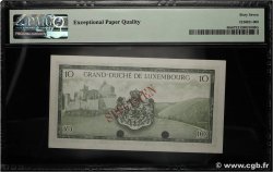 10 Francs Spécimen LUXEMBURG  1954 P.48s ST