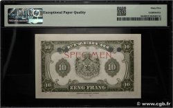 10 Francs Spécimen LUXEMBURG  1944 P.44s ST