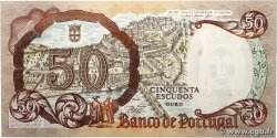 50 Escudos Numéro radar PORTUGAL  1964 P.168 fST+