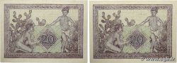 20 Francs Lot ALGERIA  1945 P.092b AU