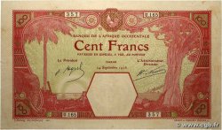 100 Francs DAKAR FRENCH WEST AFRICA Dakar 1926 P.11Bb