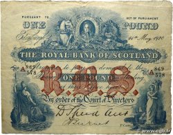 1 Pound SCOTLAND  1920 P.316e S