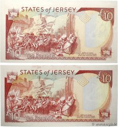10 Pounds Petit numéro JERSEY  2000 P.28a pr.NEUF