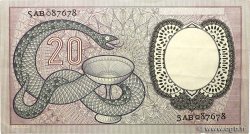 20 Gulden PAíSES BAJOS  1955 P.086 MBC+