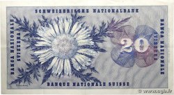 20 Francs SUISSE  1955 P.46c TTB+