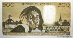 500 Francs PASCAL FRANCE  1969 F.71.04 AU-