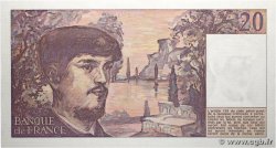 20 Francs DEBUSSY FRANKREICH  1982 F.66.03 fST+