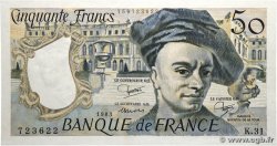 50 Francs QUENTIN DE LA TOUR FRANKREICH  1983 F.67.09