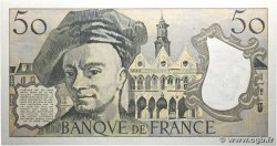 50 Francs QUENTIN DE LA TOUR FRANCE  1989 F.67.15 SUP