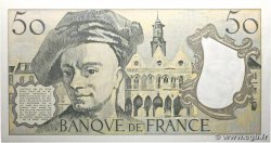 50 Francs QUENTIN DE LA TOUR FRANCE  1992 F.67.18 SPL+
