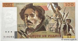 100 Francs DELACROIX FRANCIA  1978 F.68.03 SC