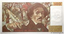 100 Francs DELACROIX modifié FRANCE  1983 F.69.07 SPL+