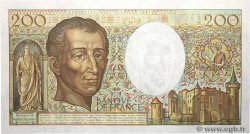 200 Francs MONTESQUIEU FRANCE  1989 F.70.09 UNC-