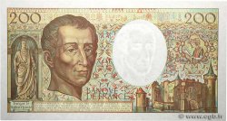 200 Francs MONTESQUIEU Modifié FRANCE  1994 F.70/2.01 UNC-