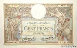 100 Francs LUC OLIVIER MERSON grands cartouches FRANKREICH  1935 F.24.14 fVZ