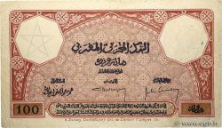 100 Francs MOROCCO  1926 P.14 F-