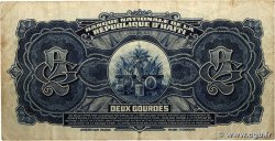 2 Gourdes HAÏTI  1925 P.161a TB