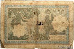 50 Francs ALGÉRIE  1936 P.080a pr.B