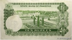 10 Rupees PAKISTAN  1972 P.21a TTB+
