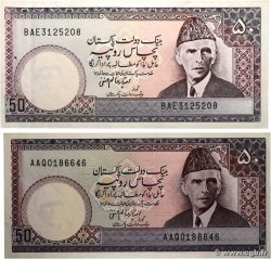 50 Rupees Lot PAKISTAN  1986 P.40