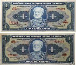 1 Cruzeiro Lot BRAZIL  1958 P.150a