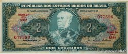 2 Cruzeiros BRAZIL  1955 P.157Ab