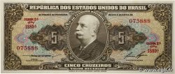 5 Cruzeiros BRAZIL  1954 P.158e