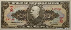 5 Cruzeiros BRAZIL  1953 P.158a